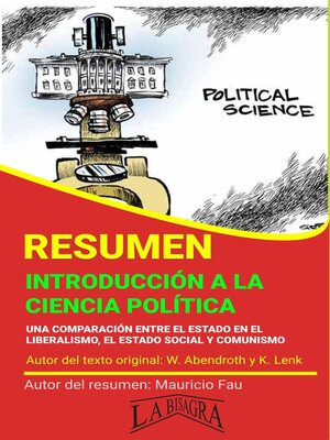 cover image of Resumen de Introducción a la Ciencia Política de Abendroth y Lenk